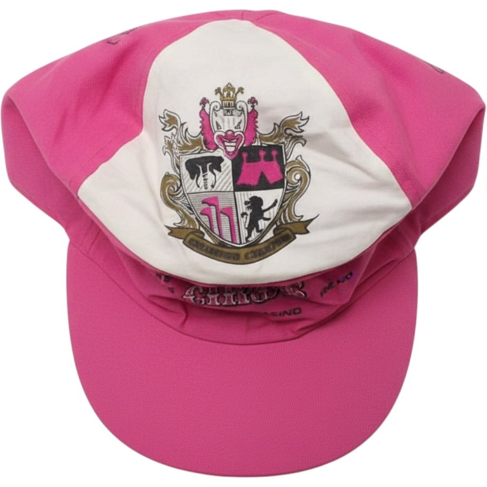 Vintage Circus Circus Hotel Casino Snapback Hat Pink White Las Vegas Reno Cap